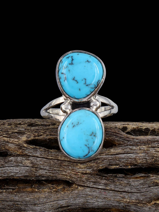 Native American Egyptian Turquoise Ring, Size 7 - PuebloDirect.com