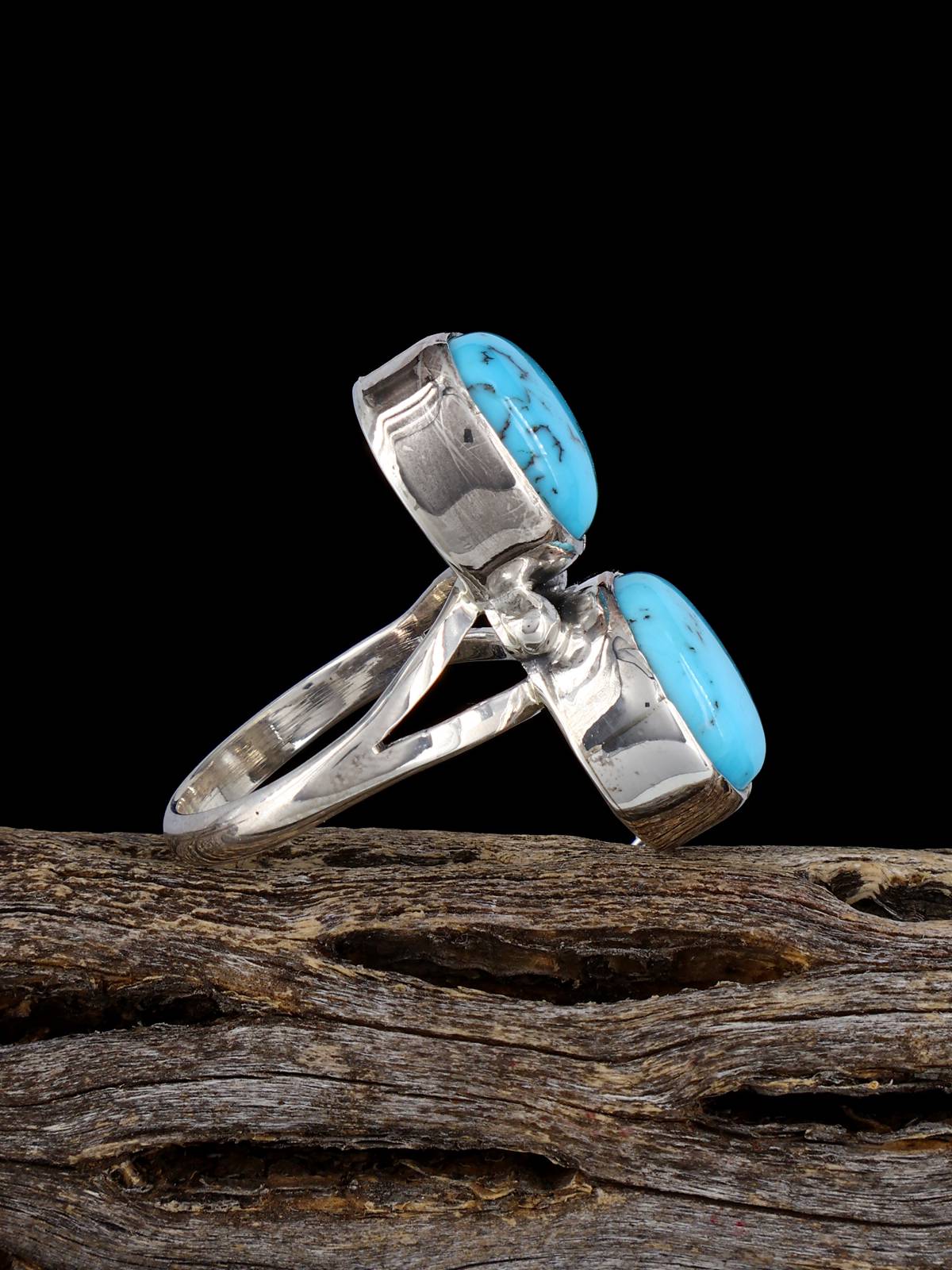 Native American Egyptian Turquoise Ring, Size 7 - PuebloDirect.com