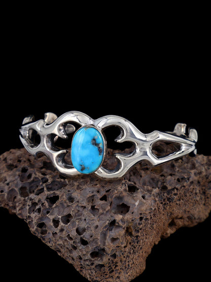 Navajo Turquoise Sterling Silver Cuff Bracelet