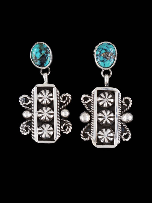 Native American Jewelry Turquoise Post Earrings - PuebloDirect.com