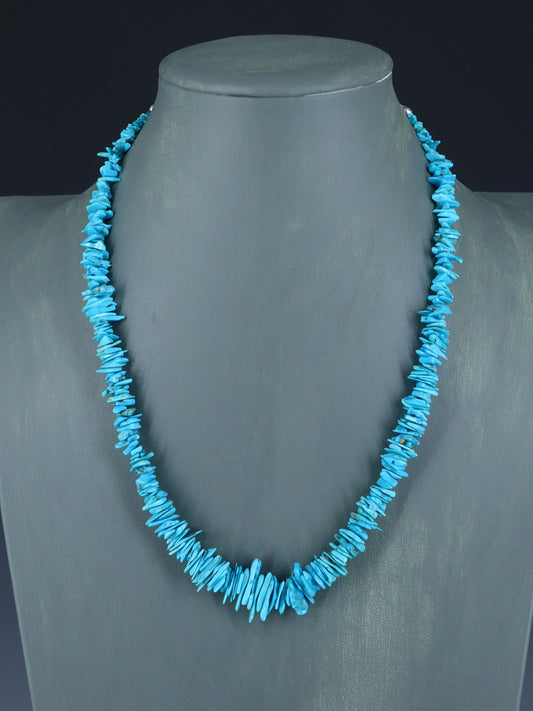 Native American Jewelry Turquoise Beaded Necklace - PuebloDirect.com