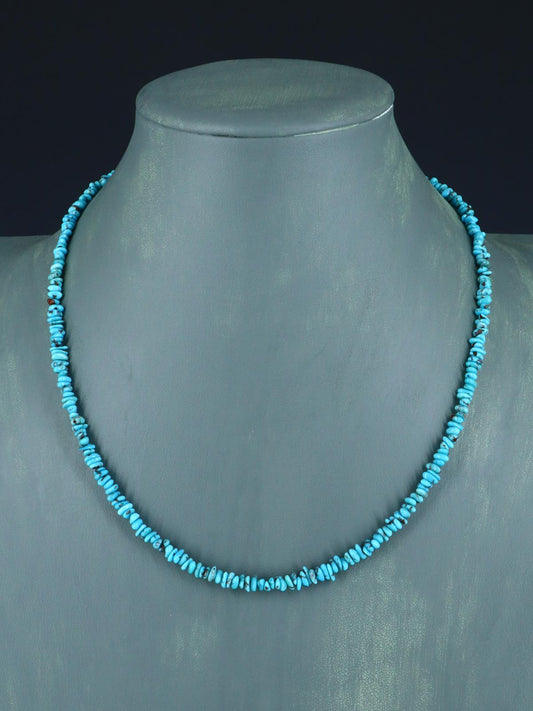 Native American Turquoise Beaded Necklace