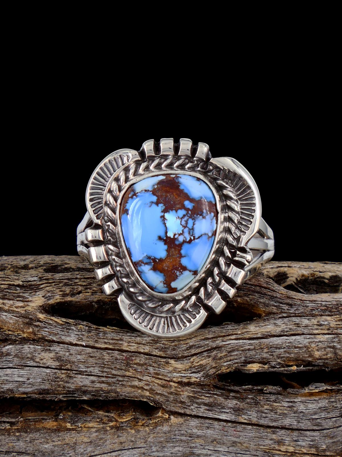 Golden Hill Turquoise Ring, Size 9