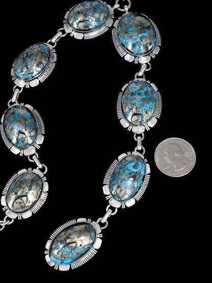 Native American Jewelry Turquoise Lariat Necklace - PuebloDirect.com