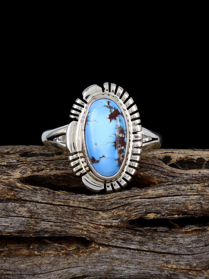 Golden Hill Turquoise Ring, Size 8 1/4 - PuebloDirect.com